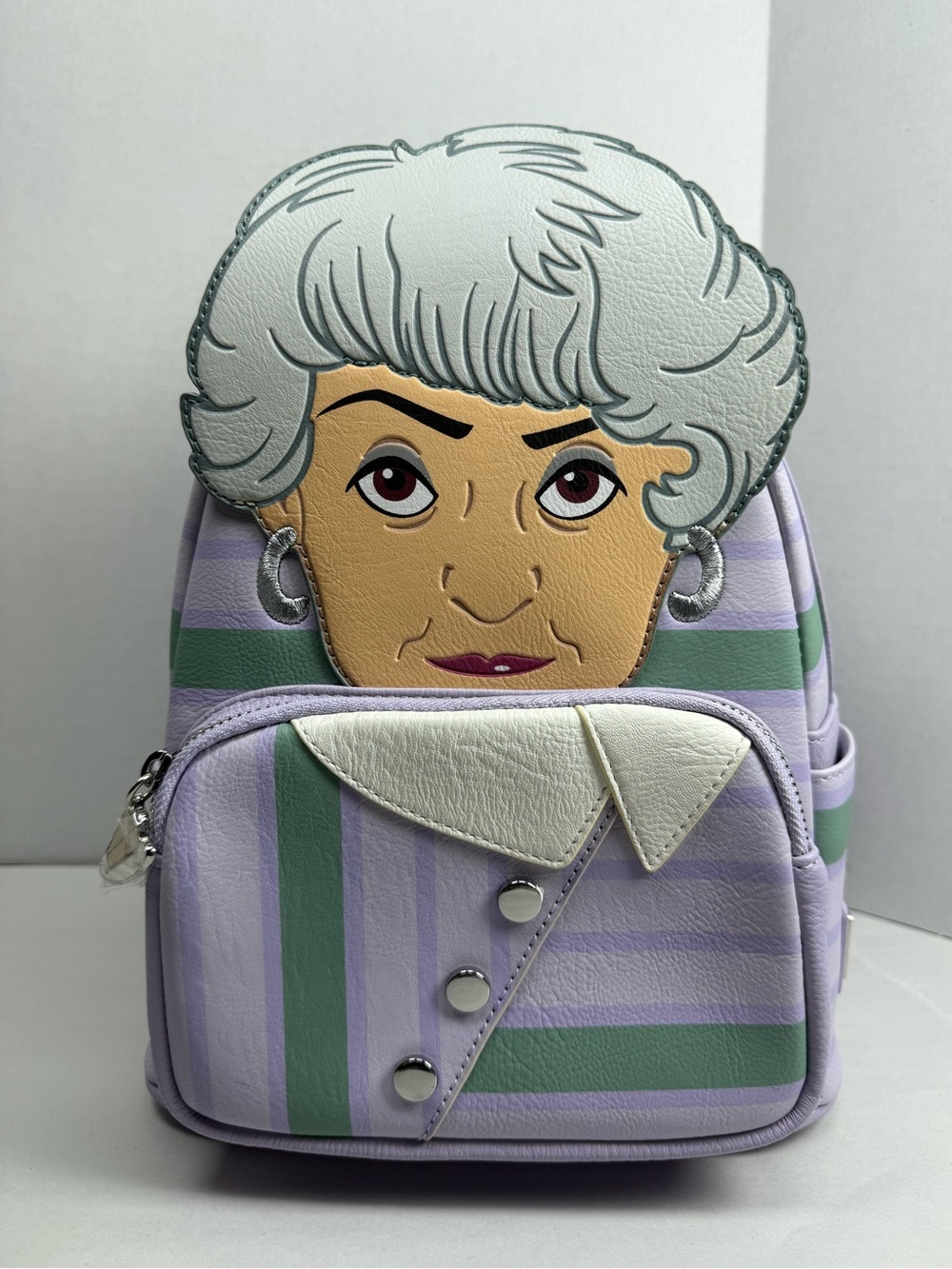 Loungefly the golden girls Dorothy cosplay mini backpack - Picture 5 of 11